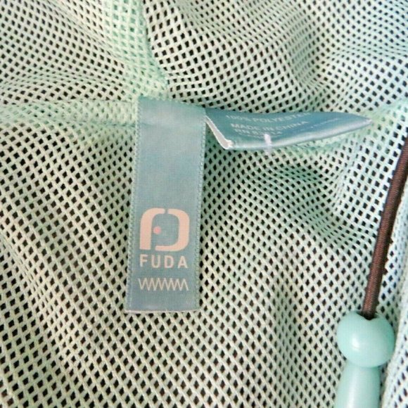 SALE FUDA BROWN HOODED TRACK SUIT JACKET - Picture 5 of 5